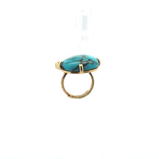 Marco Borghesi: Turquoise Cocktail Ring - Image 2