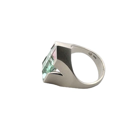 Philipp Munsteiner:  Bi-Color Tourmaline Ring - Image 4
