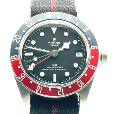 Stainless Steel Tudor Back Bay 'Pepsi', B&P