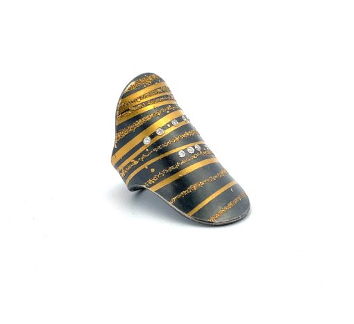 Atelier Zobel: Diamond Cigar Band Ring