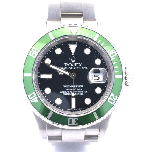 Stainless Steel Rolex Submariner Ref. 11610LV 'Kermit', B&P - Image 4