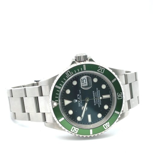 Stainless Steel Rolex Submariner Ref. 11610LV 'Kermit', B&P - Image 3