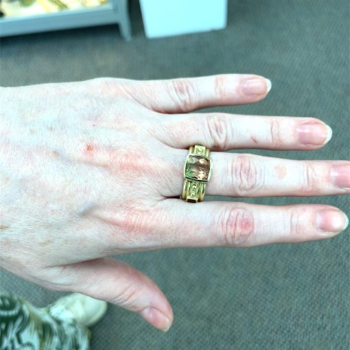 14K Bicolor Tourmaline Ring - Image 7