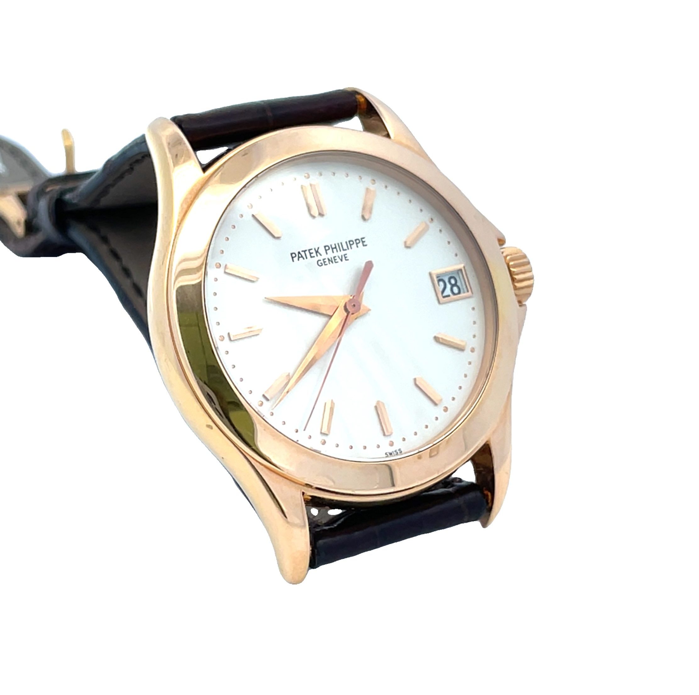 18K Patek Philippe Ref. 5107R Date Calatrava, B&P