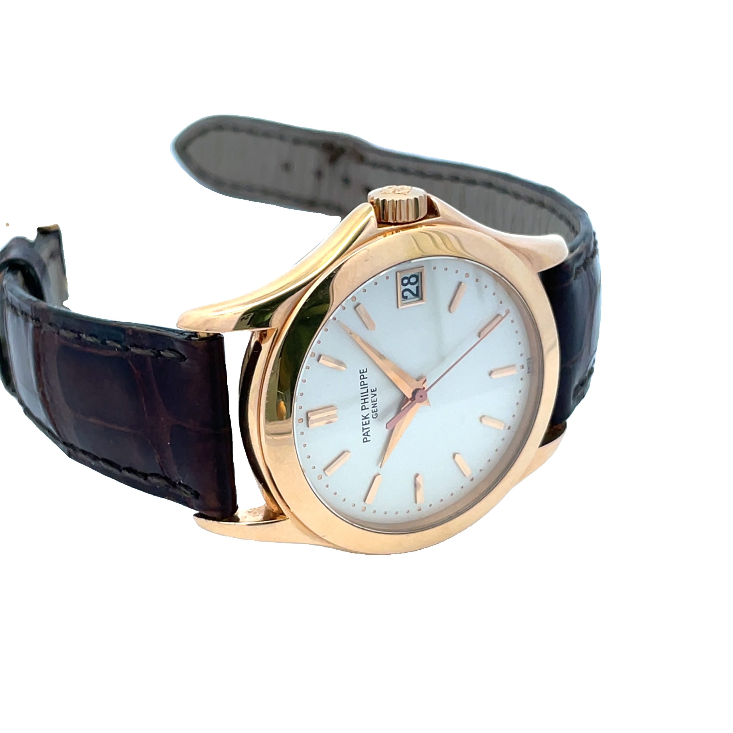 18K Patek Philippe Ref. 5107R Date Calatrava, B&P - Image 5