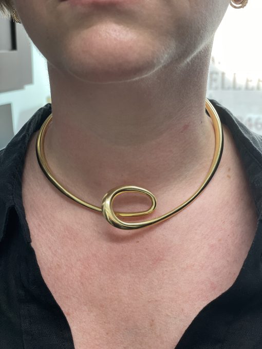Michael Good: 18K gold Pieta Necklace - Image 3