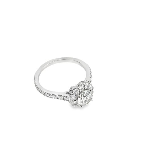 Graff: Estate Diamond Engagement Ring B&P - Image 5