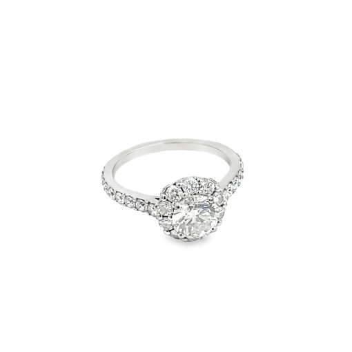 Graff: Estate Diamond Engagement Ring B&P - Image 3