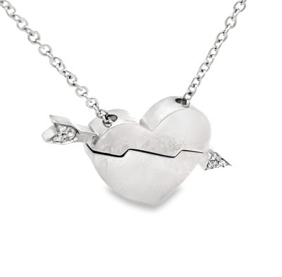 Mauboussin: 18K Broken Heart Necklace