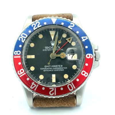 Stainless Steel Vintage Rolex Ref. 1675 GMT-Master 'Pepsi'