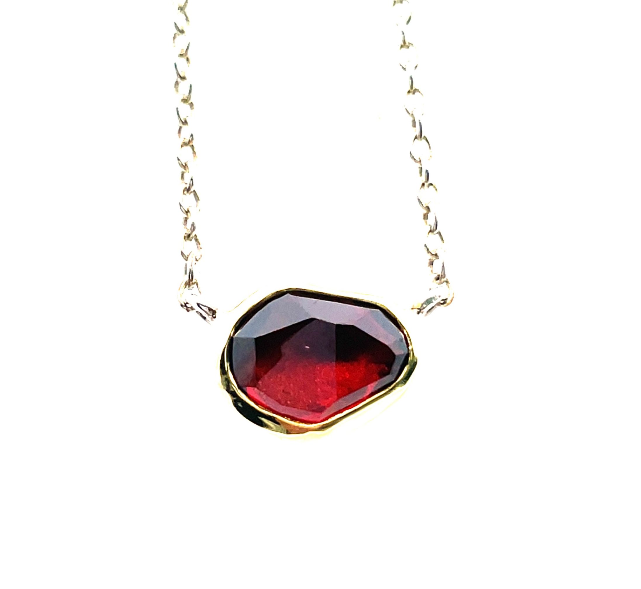 Margoni Studio: Rose-Cut Garnet Necklace - Image 6