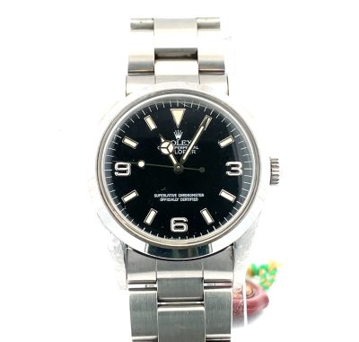 Stainless Steel Rolex Explorer Ref. 14270, Circa 1991