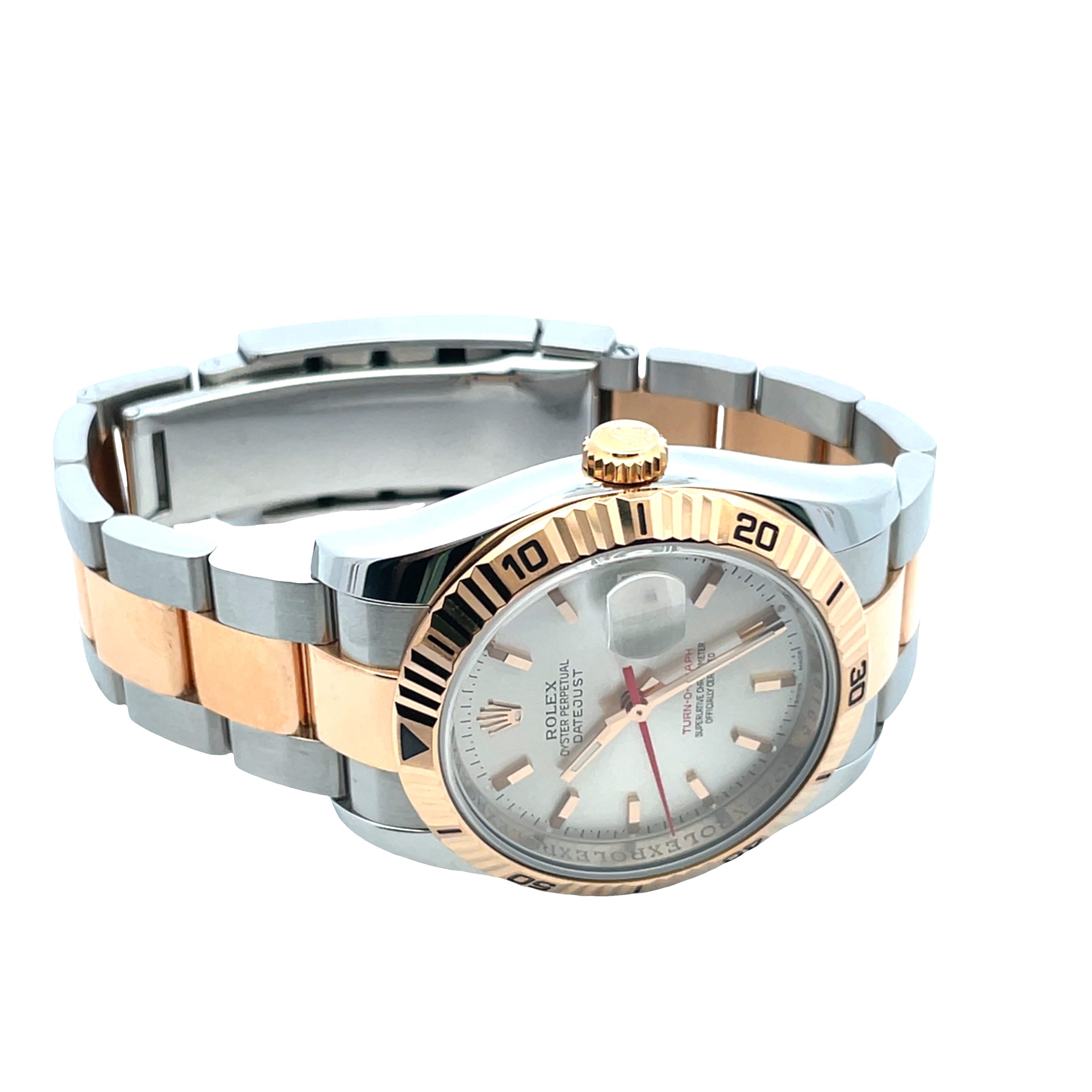 Rolex Steel/Rose Gold Turn-O-Graph, Ref. 116261 - Image 2