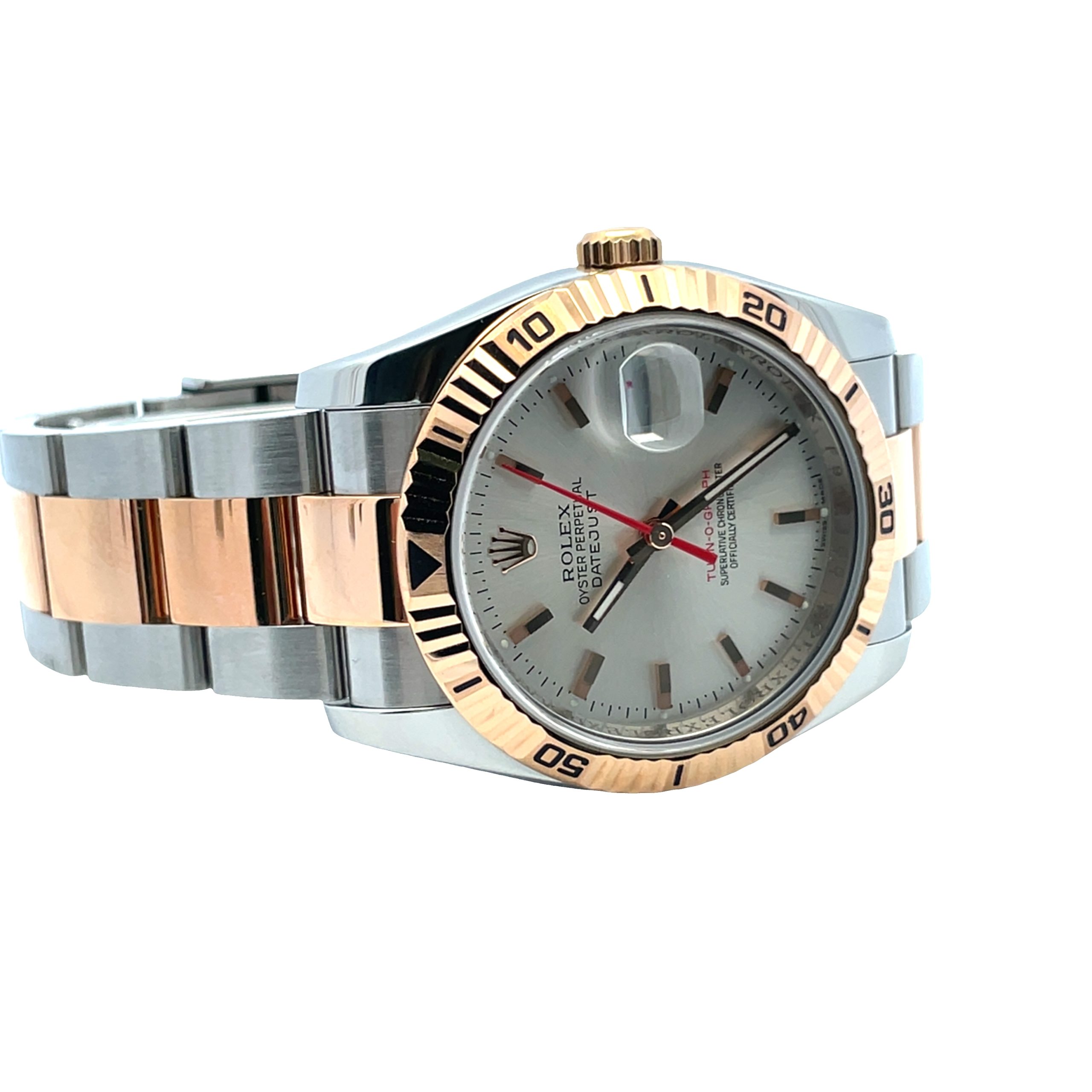 Rolex Steel/Rose Gold Turn-O-Graph, Ref. 116261 - Image 5