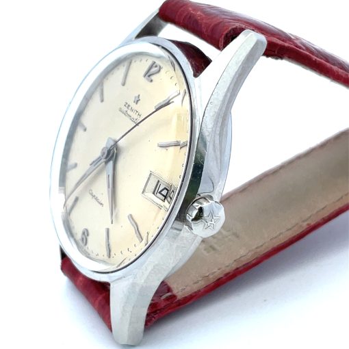 Stainless Steel Vintage Zenith 'Captain' Automatic - Image 4