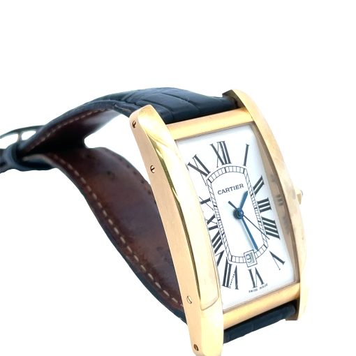 18K Cartier XL Tank Americaine Automatic Date - Image 7