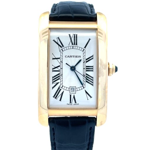 18K Cartier XL Tank Americaine Automatic Date - Image 8