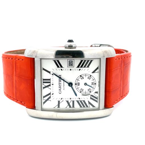 Steel Cartier Tank MC Automatic Ref. 3589, Complete - Image 5