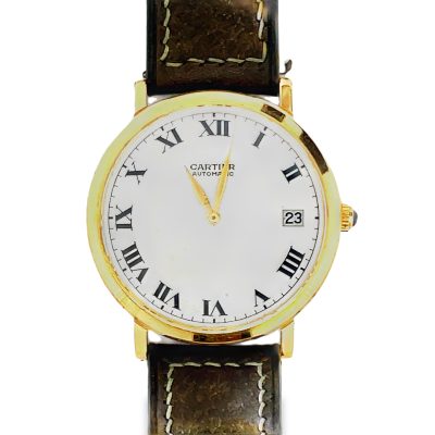 18K Cartier Ultra Thin Wristwatch