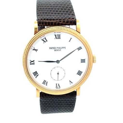 18K Patek Philippe Calatrava Ref. 3919J. Certificate - Image 3