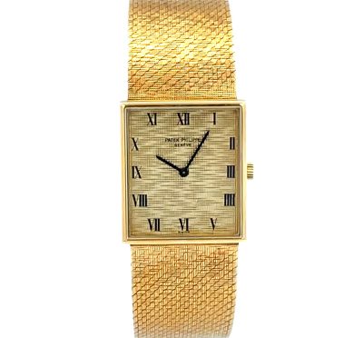 18K Patek Philippe Bracelet Watch, Ref. 3550/1, Circa 1970