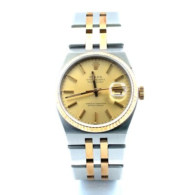 Two-Tone Rolex OysterQuartz Datejust, Ref. 17013, Circa 1979