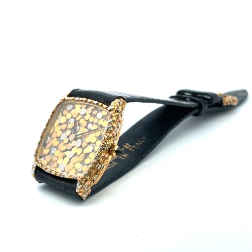 Gerard Genta: 18K Tri-Color Wristwatch - Image 3
