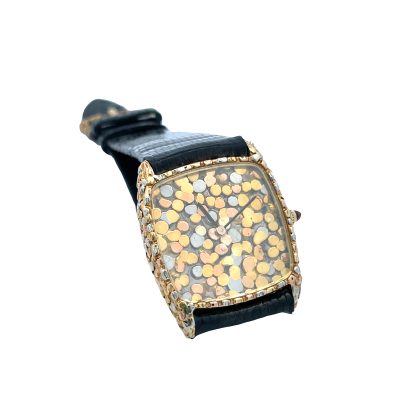 Gerard Genta: 18K Tri-Color Wristwatch