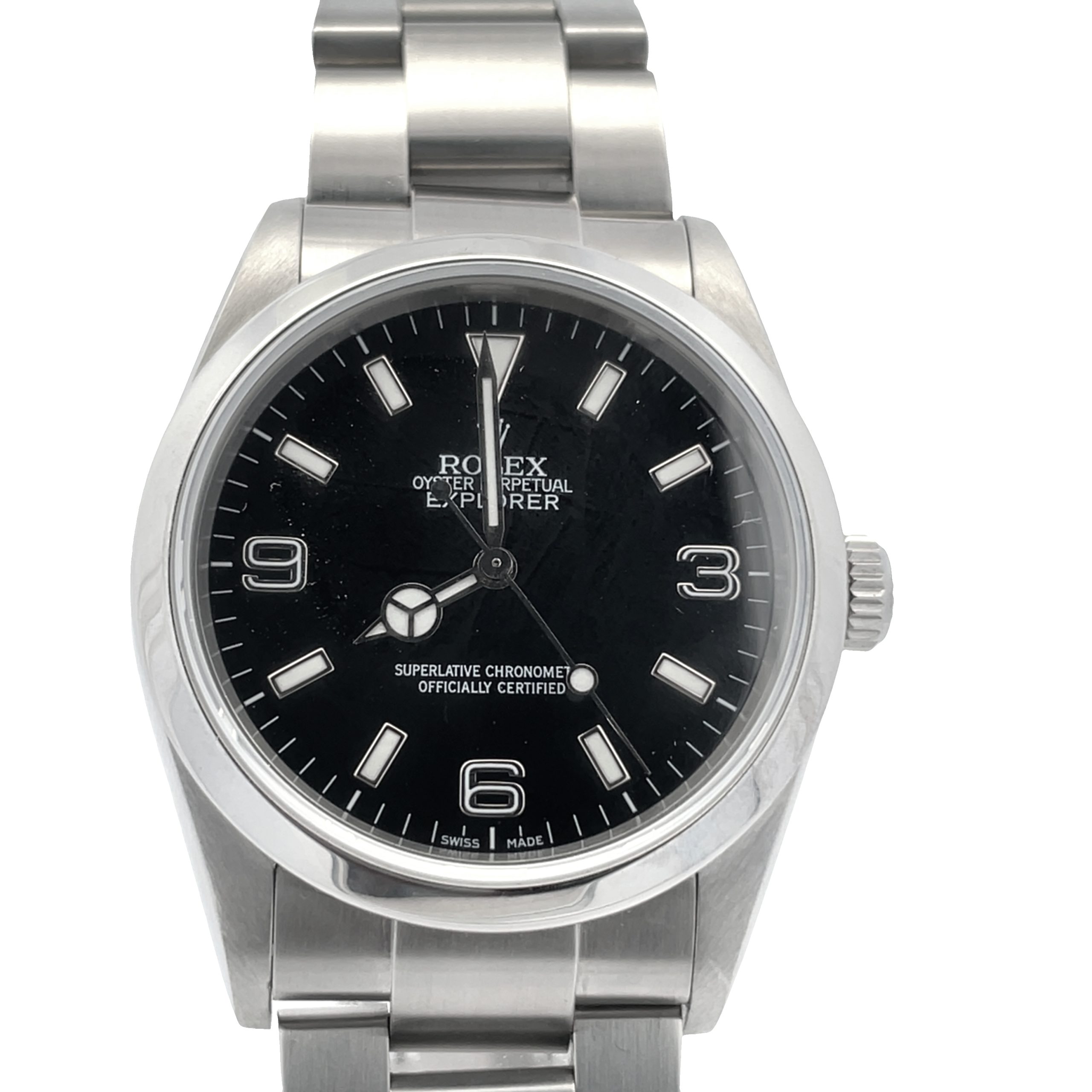 Stainless Steel Rolex Explorer I, Circa 2000, Ref. 114270