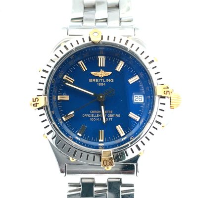 Two-Tone Breitling 'Wings' Automatic Date